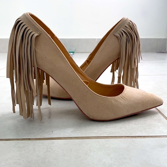 Beige pumps - size 10 - Picture 1 of 10